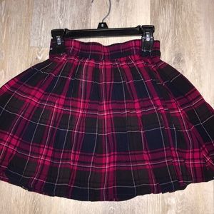 Plaid skirt